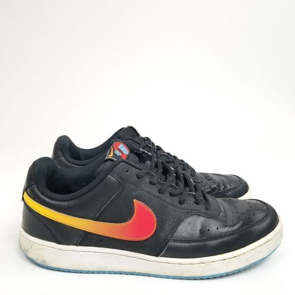 Nike Court Vision Low "Gradient Sunset" Black Skateboarding Sneakers Size: 11 - Picture 3 of 10
